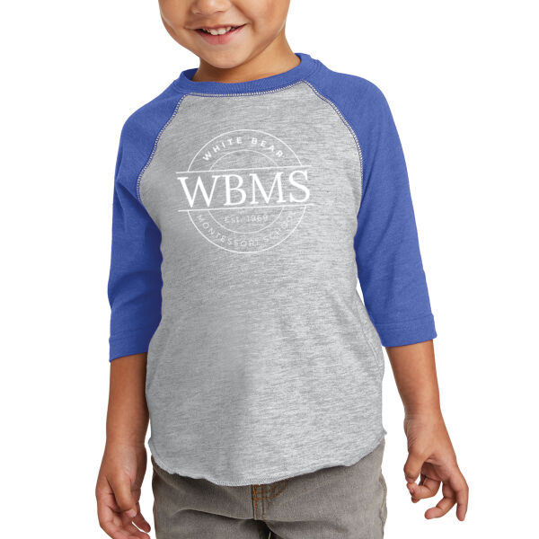 Rabbit Skins™ TODDLER Baseball Fine Jersey Tee - Printed Logo Thumbnail